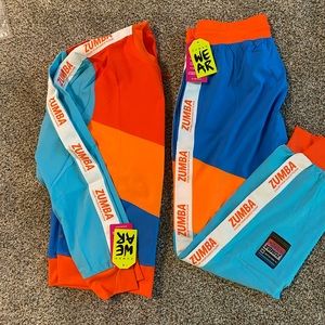 NWT Zumba Color Your Dance Floor Track Jacket SIZE SMALL